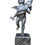 Thumbnail: 20th Century Large Pair of Bronze Cherub Fountains with Fish