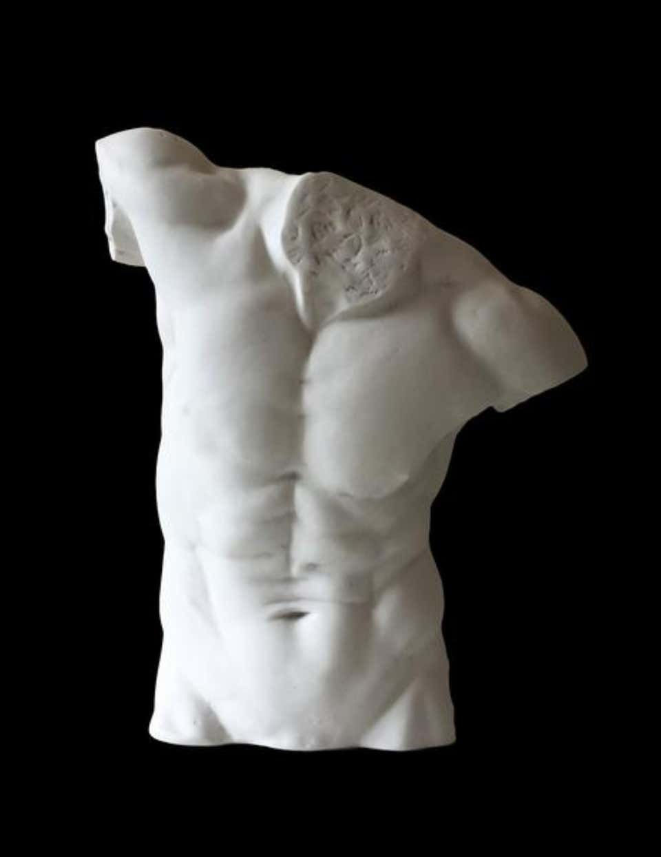 Thumbnail: Male Torso Statue, 20th Century