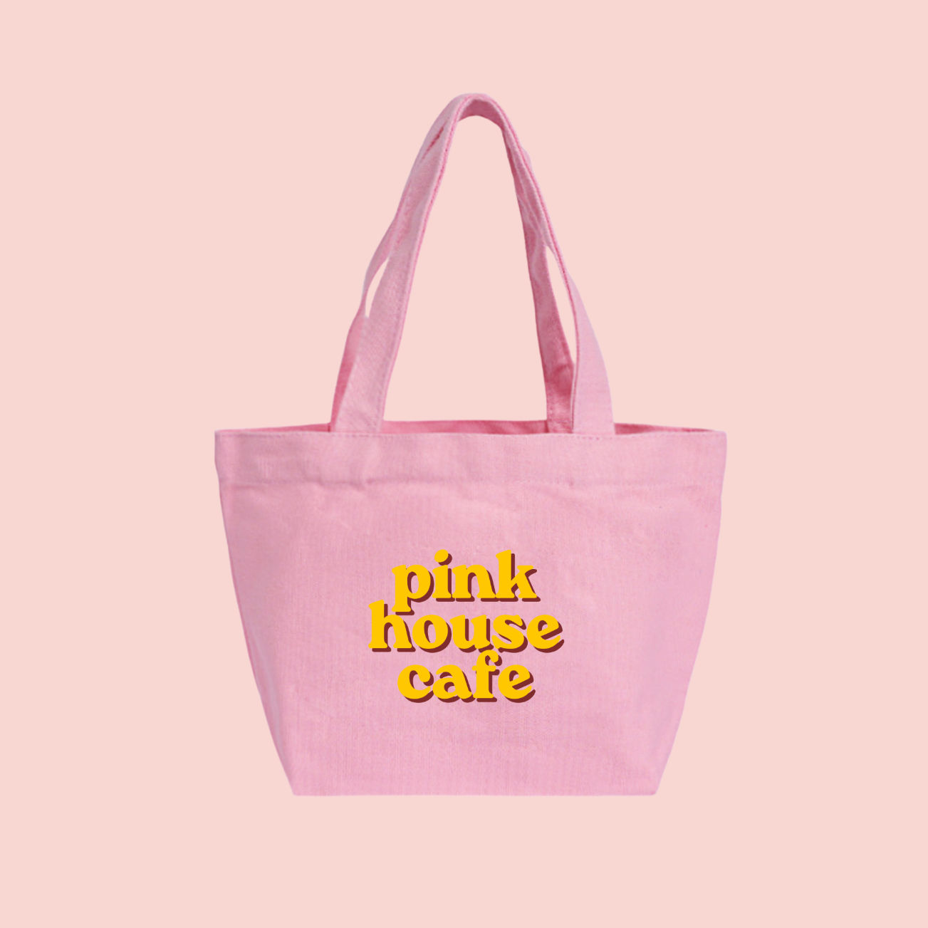 PRE ORDER 70's Pink House Cafe Tote Pink