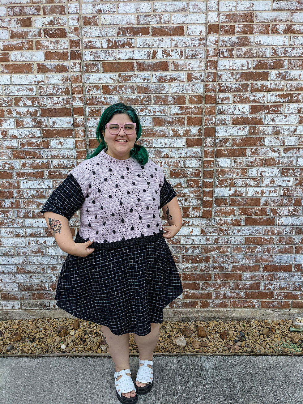 Thumbnail: Bobble and Chic Vest crochet pattern US