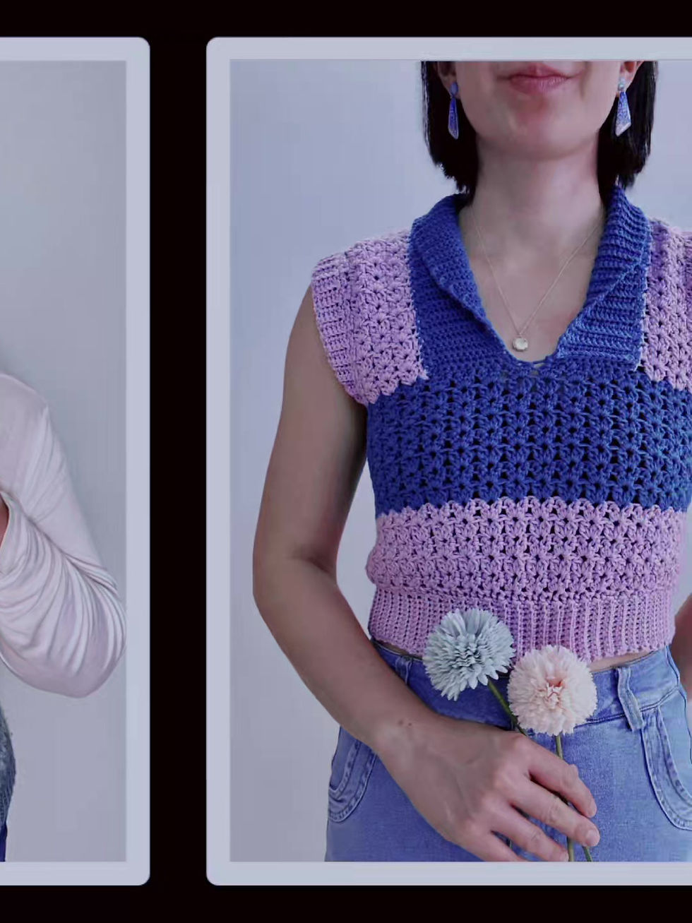 Thumbnail: Vivian Vest crochet pattern US