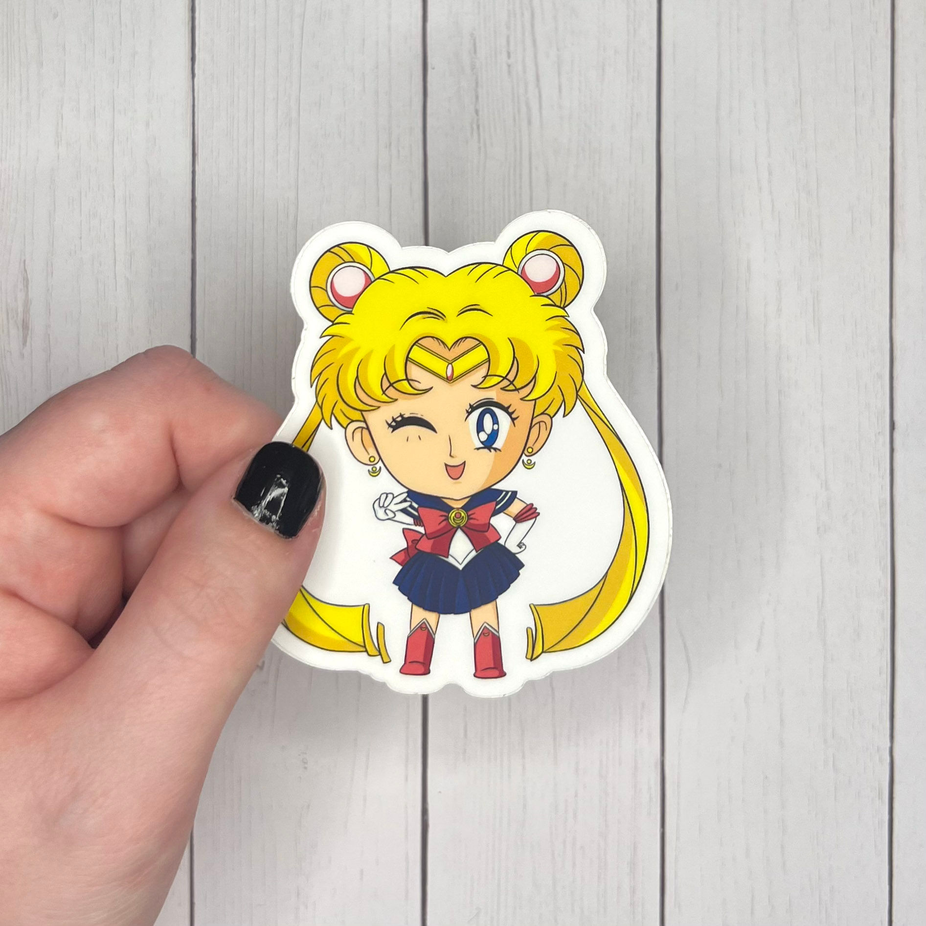 Chibi Sailor Moon Diecut Sticker