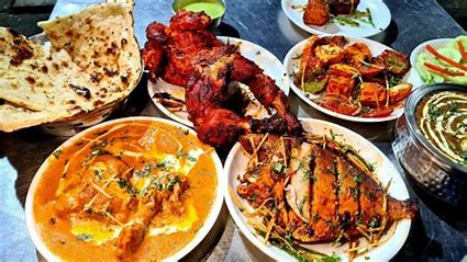 Arranged Food and Objects