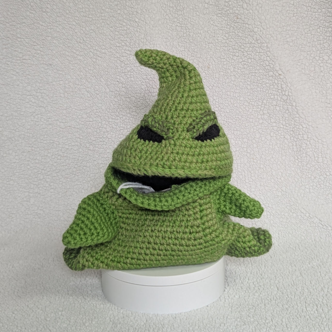 Handcrafted Crocheted Shadow Boogeyman Stuffy with Hidden Pouch by H. D. Florek Designs