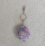 Crocheted Keychain by H. D. Florek Designs