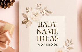 Workbook page with quote “Your Baby is a Reflection of You” – a meaningful reminder for expecting moms. A guided journal.
