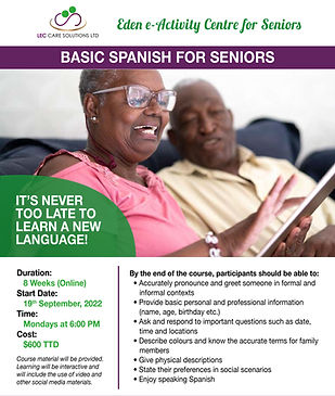 elderly people using a tablet device