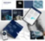 EpiTrends brand assets mockup