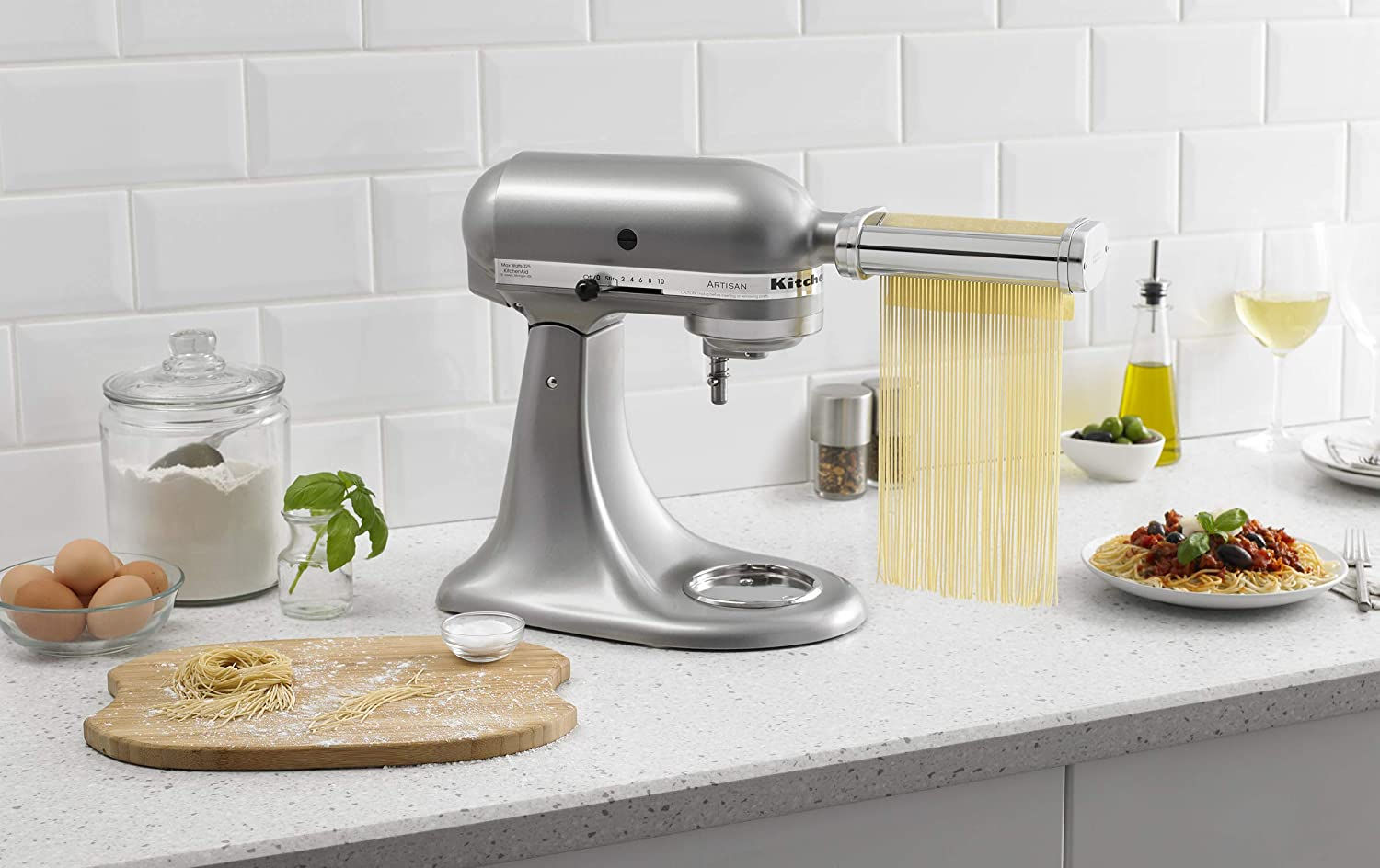 KitchenAid 3-Piece Pasta Roller & Cutter Attachment Set