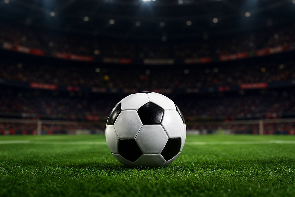 football on a field