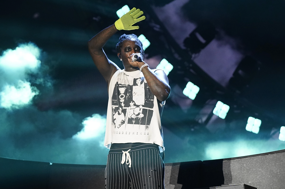 Young Thug performs during the Summer Smash Music Festival on Sunday, June 22, 2025, in Bridgeview, Ill. (Photo by Rob Grabowski/Invision/AP)