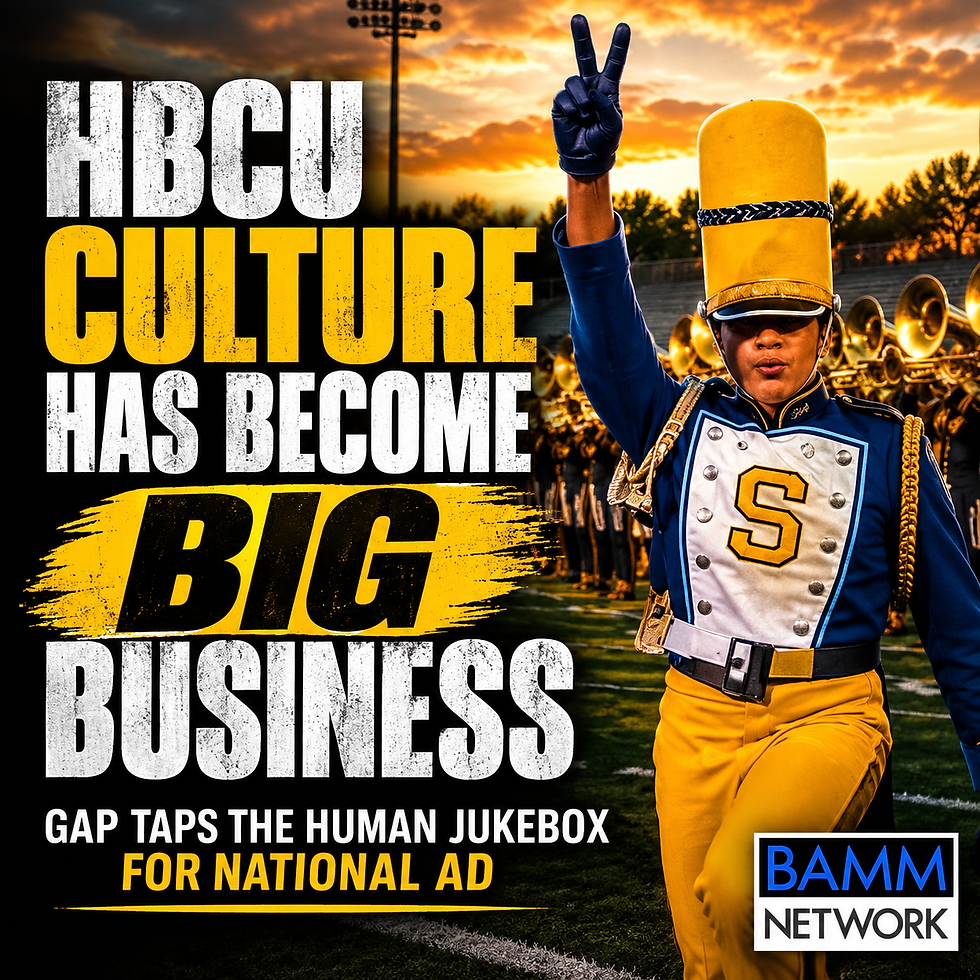 Watch GAP video and read BAMM story about the Southern University's Human Jukebox new ad.