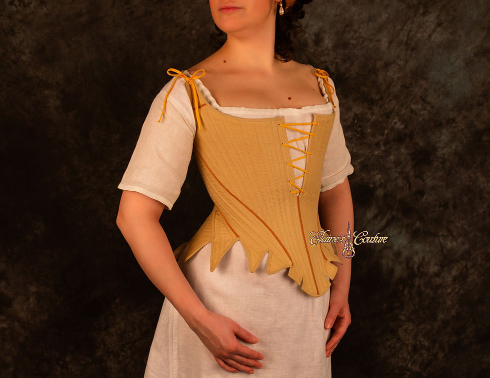 Miniatura: 1770-80's stays - ready to ship