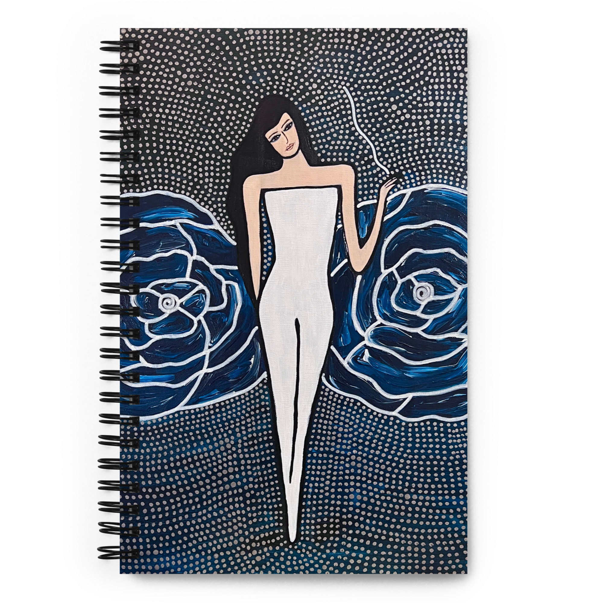 Notebook - Smoking Rose