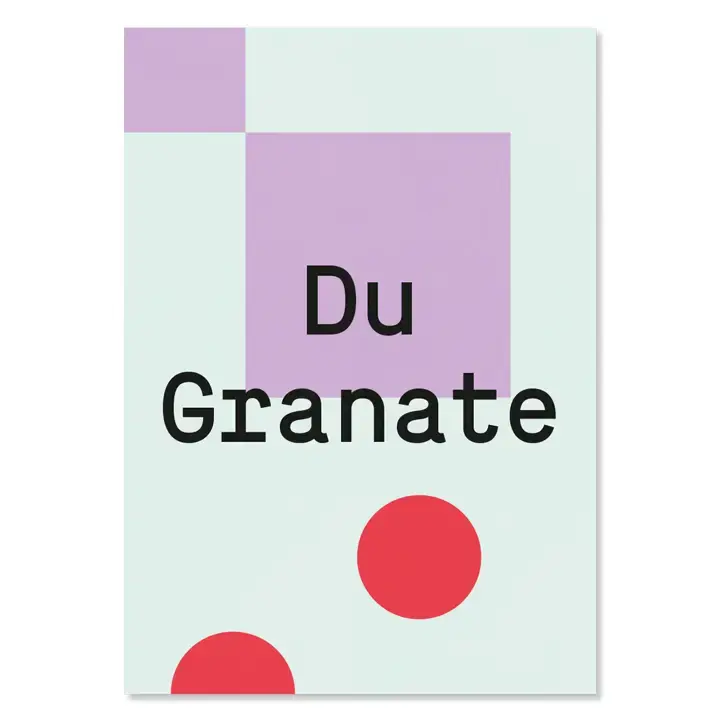 Postkarte / Granate