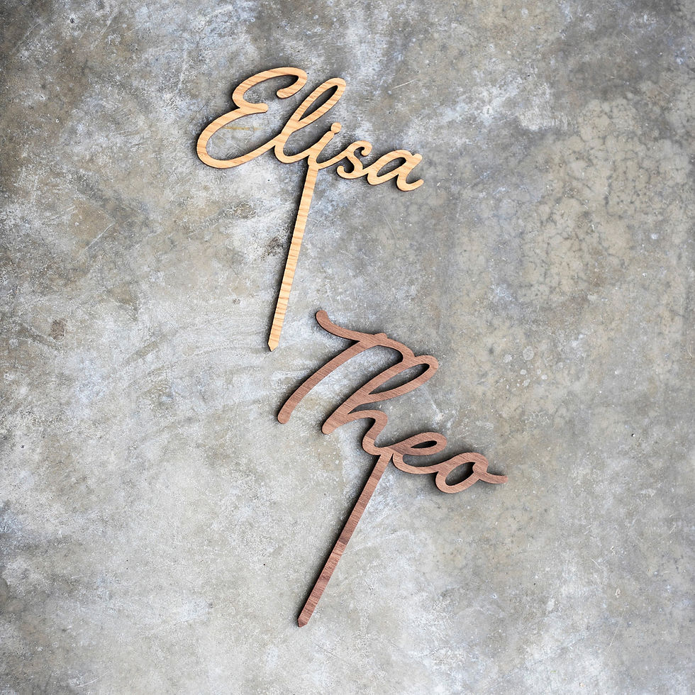 Miniaturbild: Cake Topper  / Name