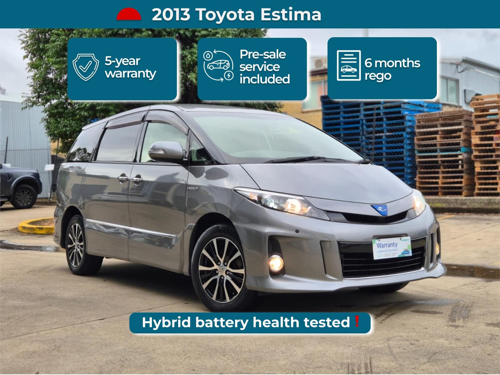 SOLD! 2013 Toyota Estima Hybrid