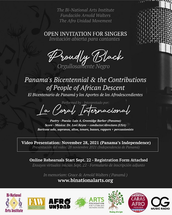 Invitacion Abierta - Open Invitation to Singers for Prodly Black (1).png