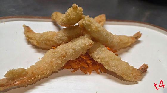 T4. Crevettes tempura (6mcx)