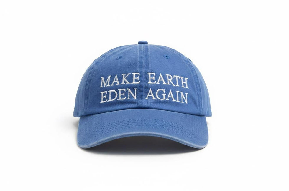 Thumbnail: Vintage Make Earth Eden Again Hat