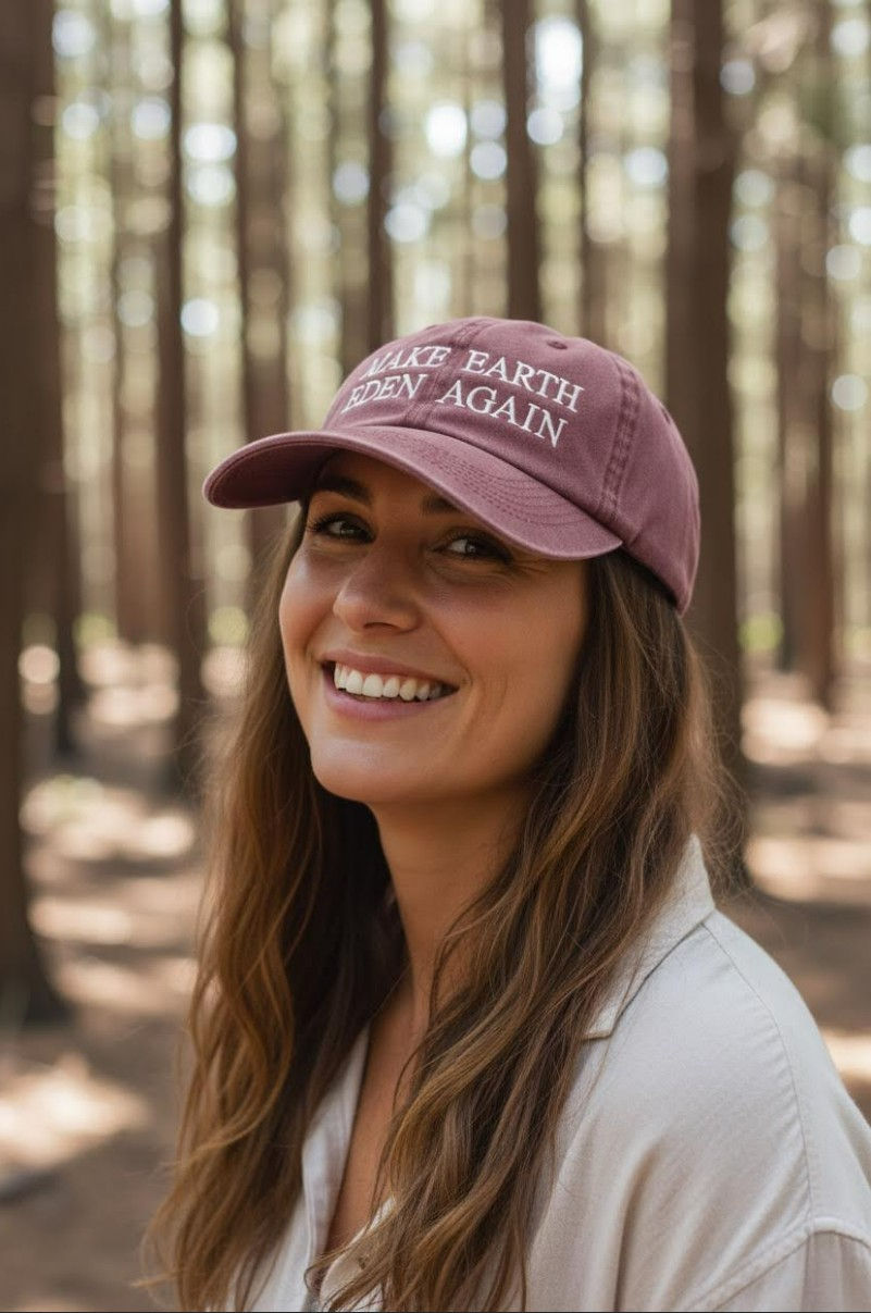 Thumbnail: Vintage Make Earth Eden Again Hat