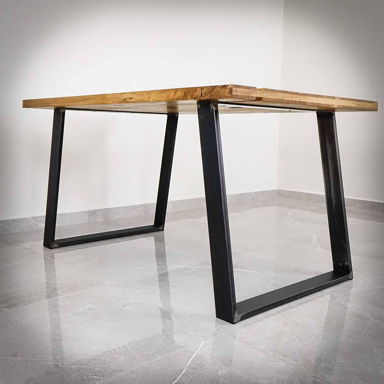 Set 2 picioare metalice de masă SLAN 72 steel