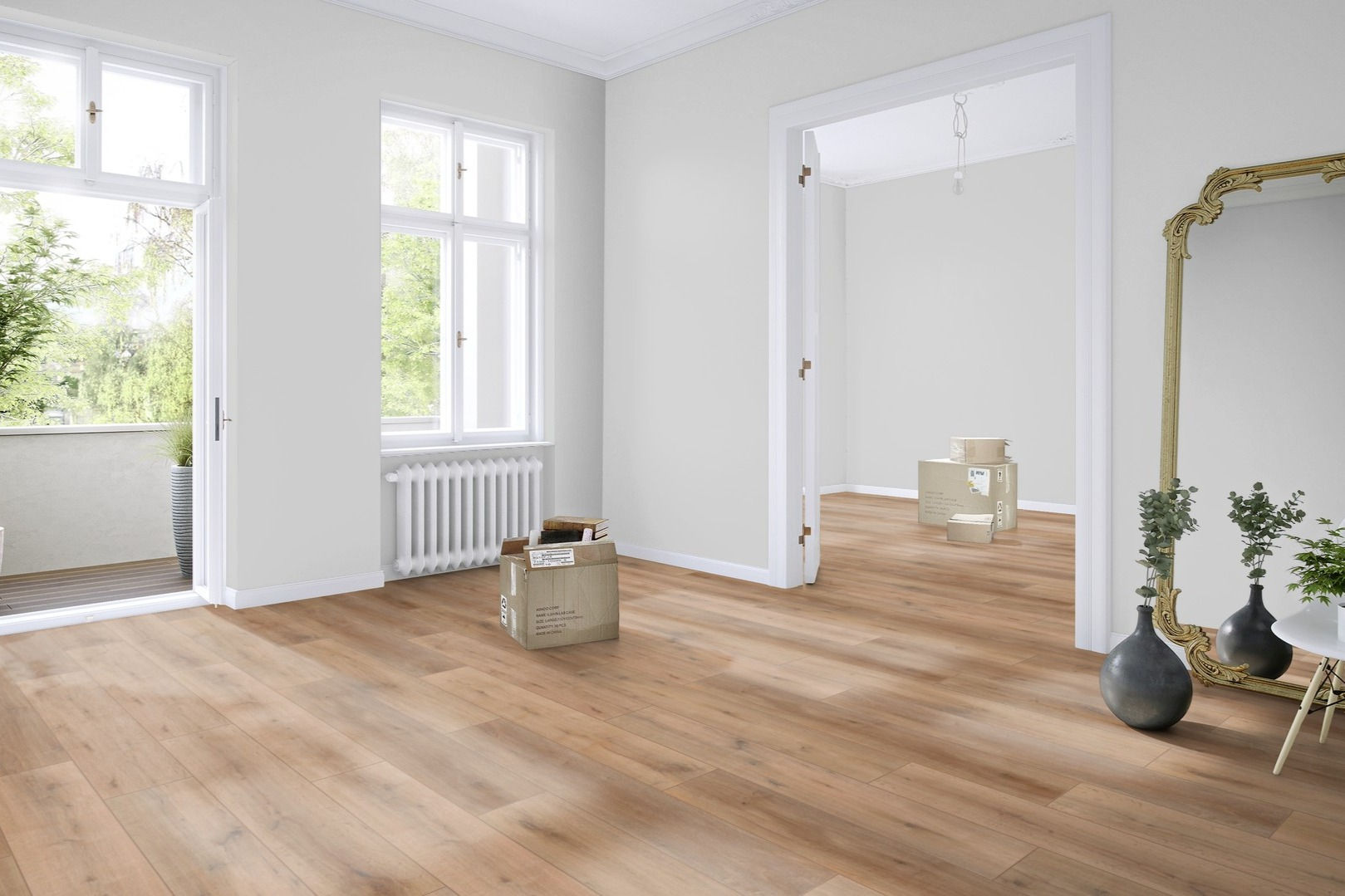 Rustic Oak Ginger Wineo 1000 Wood XL Premium 5 mm