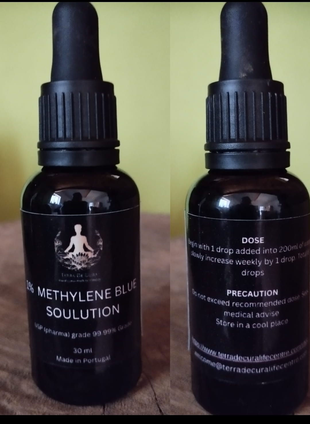 Methylene Blue - UPS Pharma Grade 99.99% 30ml