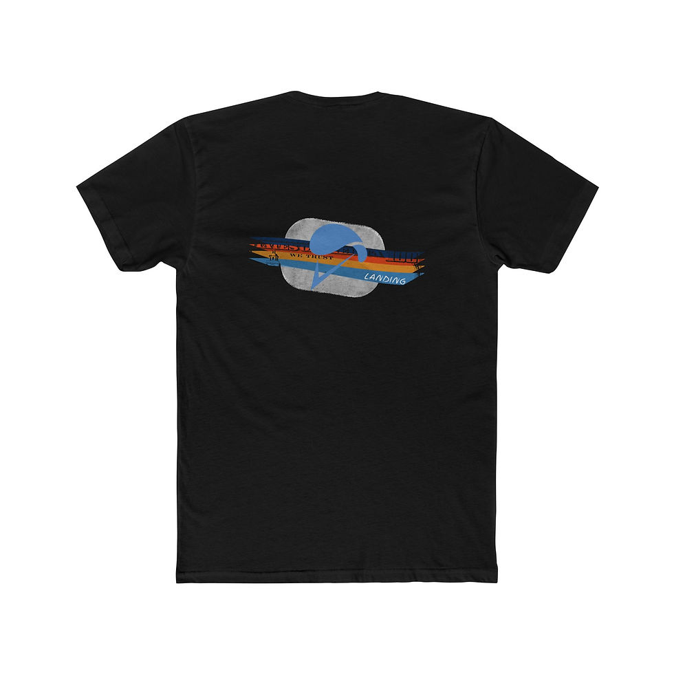 Thumbnail: Dog Tag Skydive Tee Black Front View