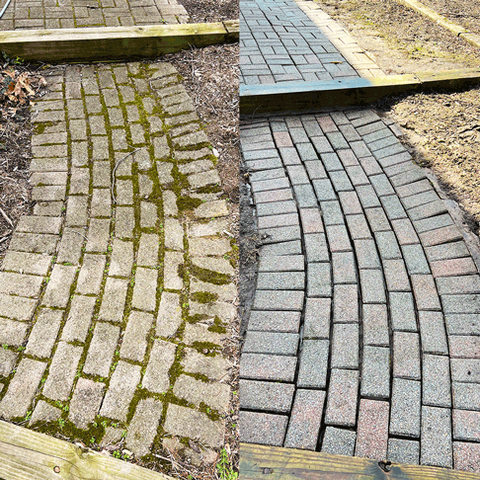 Concrete Washing in Springfield, Illinois