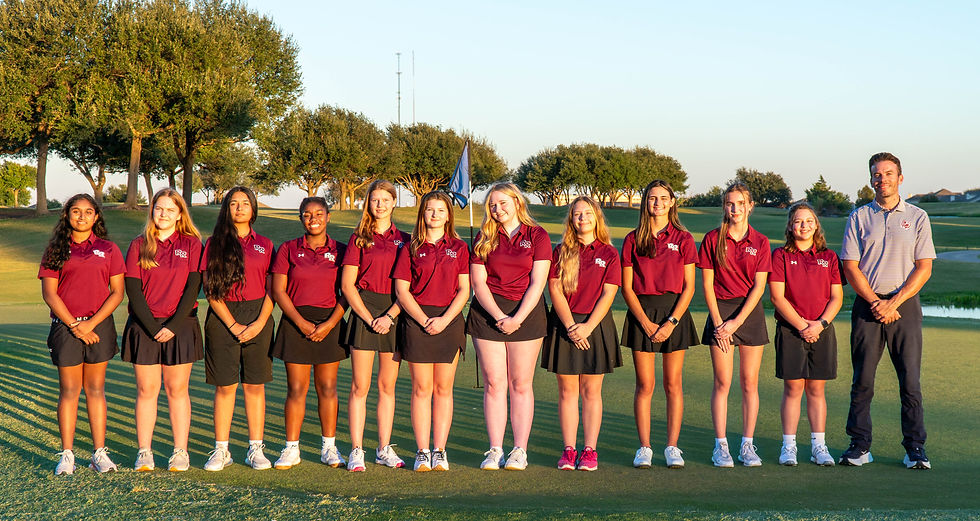 2025-2026 RRHS Girls Golf Team