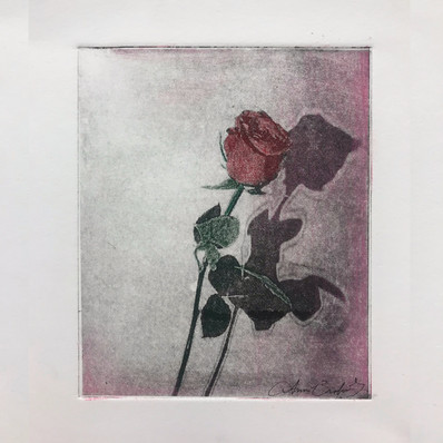 _Untitled_ Photpolymer print, prismacolors, 2019