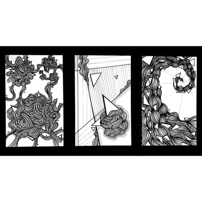 _The Persistence of Nature_ (Triptych), 2017