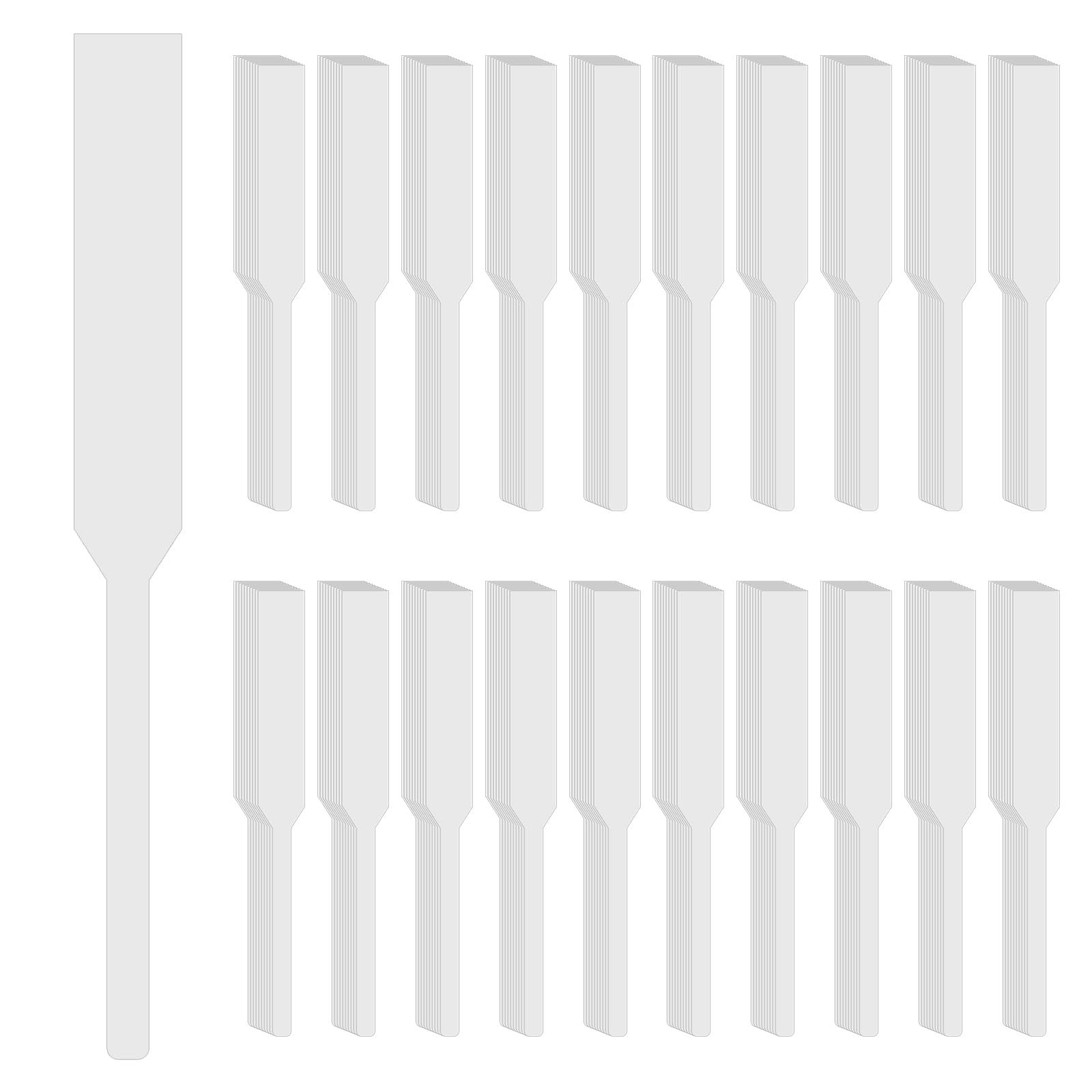 100 Pcs Perfume Test Strips Disposable White Perfume Paper Test Strips for Fragr