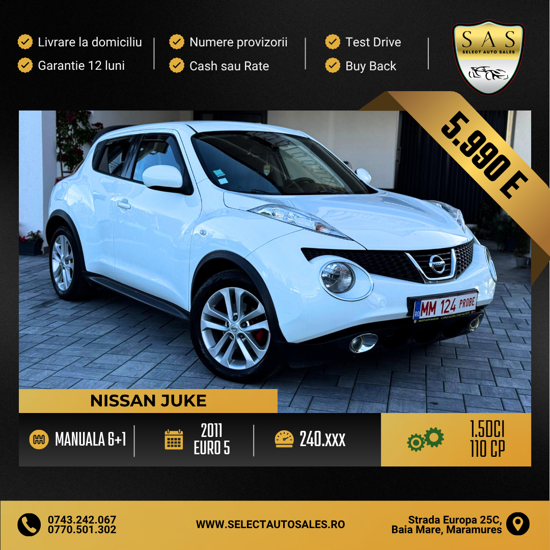 Nissan Juke Tekna 1.5dci