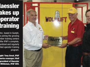 2014 Press release in ACCESS, LIFT & HANDLERS