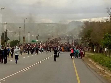 LAND PARTY is deeply saddened and shocked by the latest developments in the Caledon protest