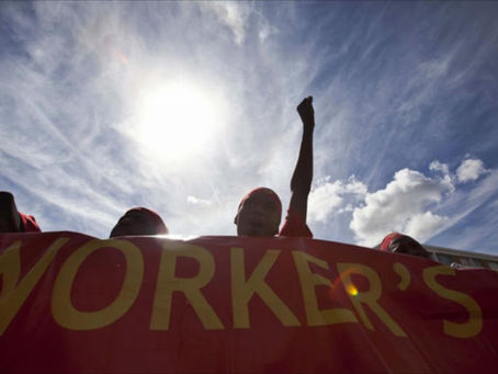 Land Party Supports NUMSA Picketing at SAA