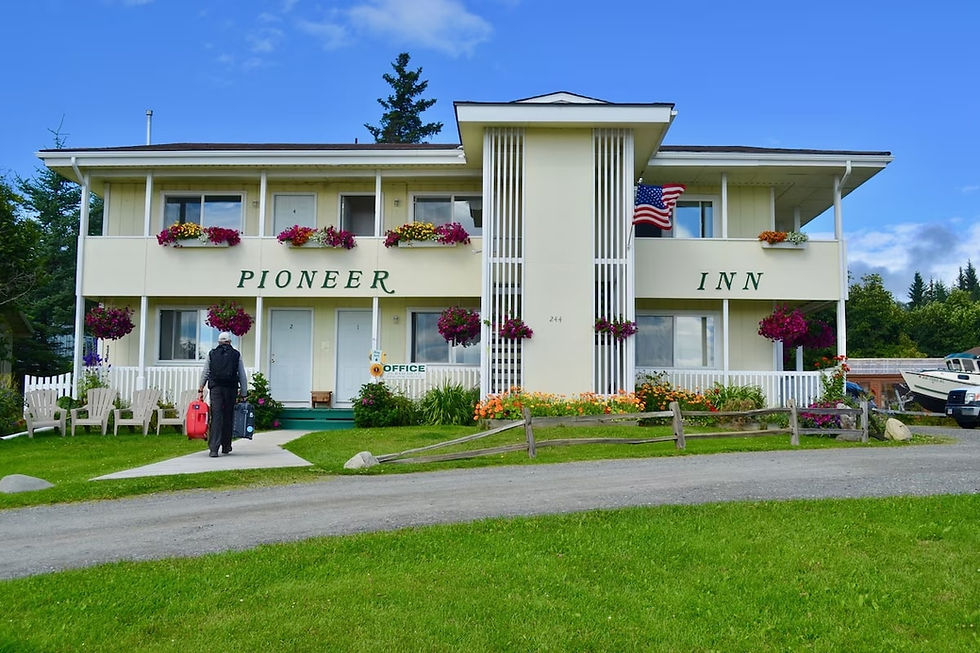 Pioneer Inn, Downtown Homer Alaska