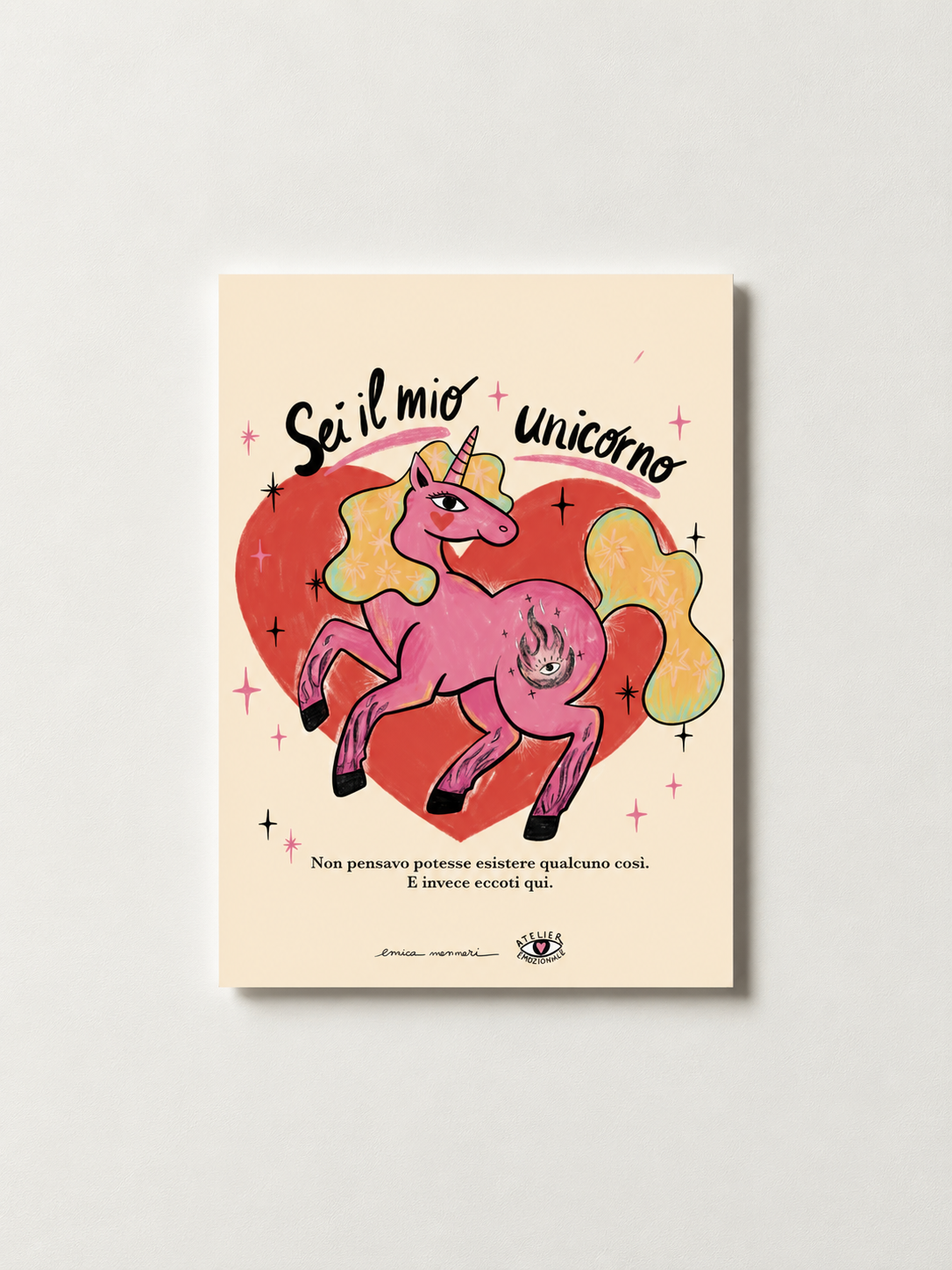 Sei il mio unicorno - Stampa A5