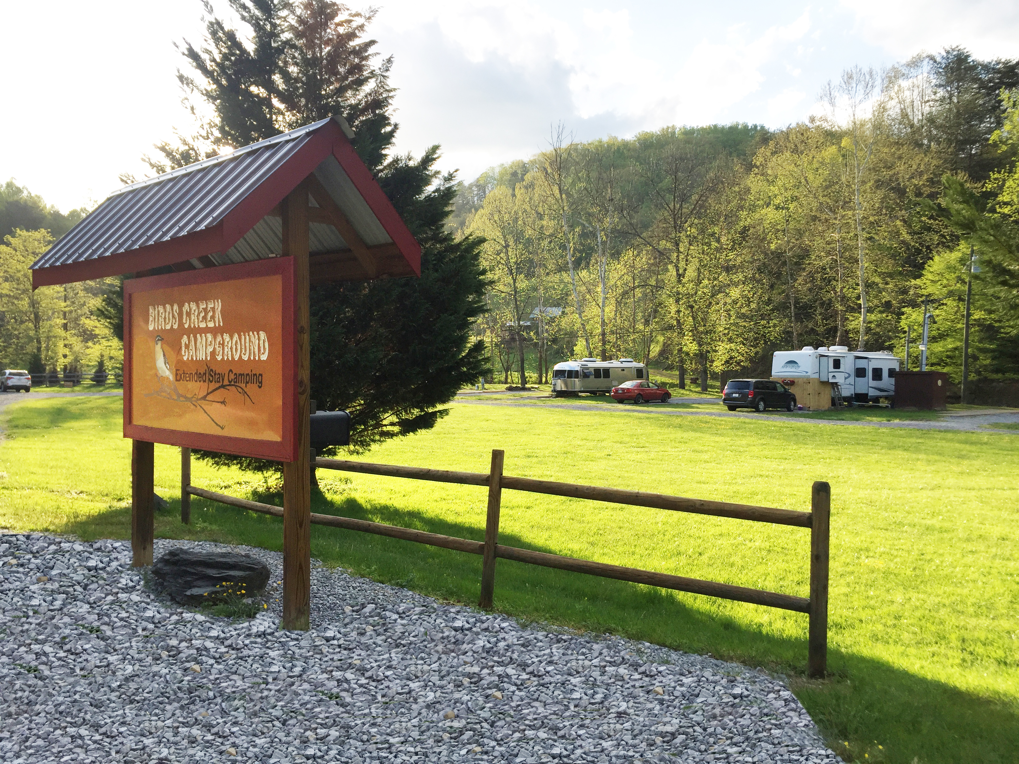 Birds Creek Campground Tennessee Rv Sites Airstream Cabin Rental