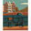 Thumbnail: Modern bicycle print gift idea featuring a stylized scene from Amsterdam