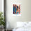 Thumbnail: Stylized cycling print of Valparaíso, known for its steep hills and vibrant architecture — shown as minimalist poster.
