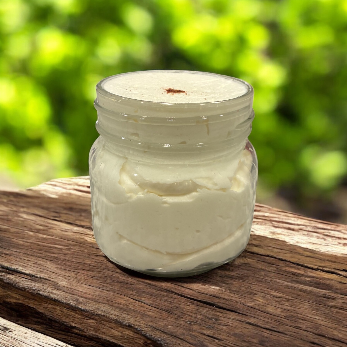 Organic Whipped Body Butter for rich moisture and soft skin.