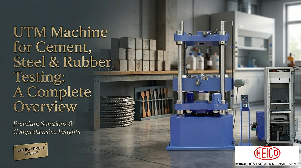 UTM Machine for Cement