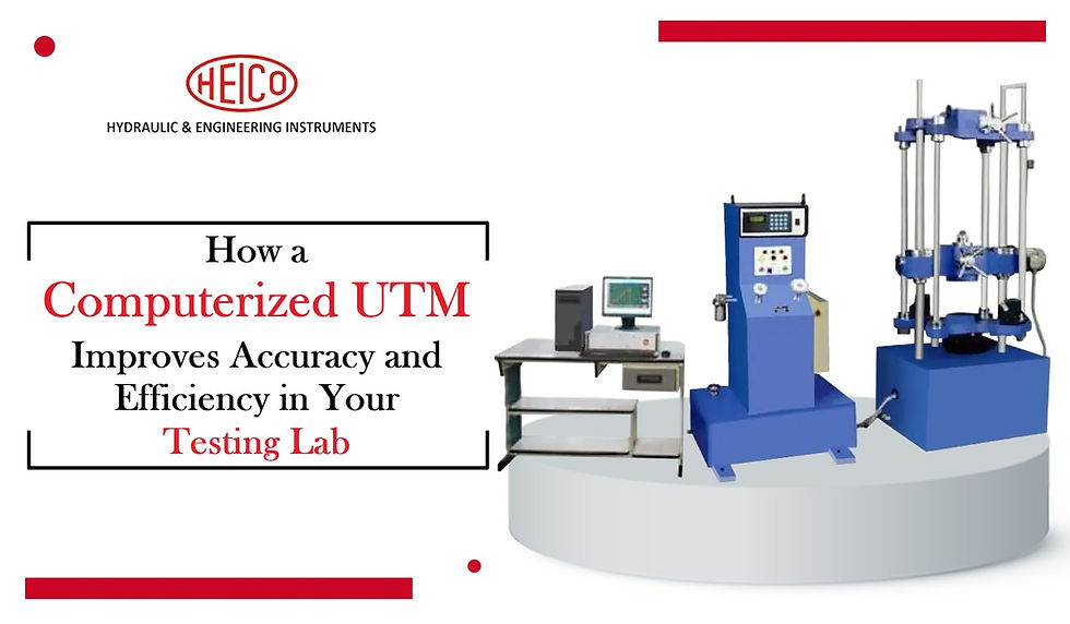 Computerized Universal Testing Machine