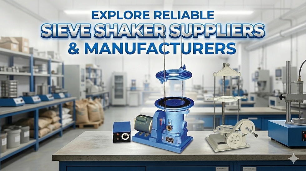 Sieve shaker manufacturer