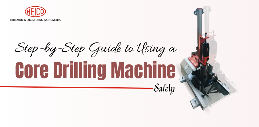 Core drilling machine