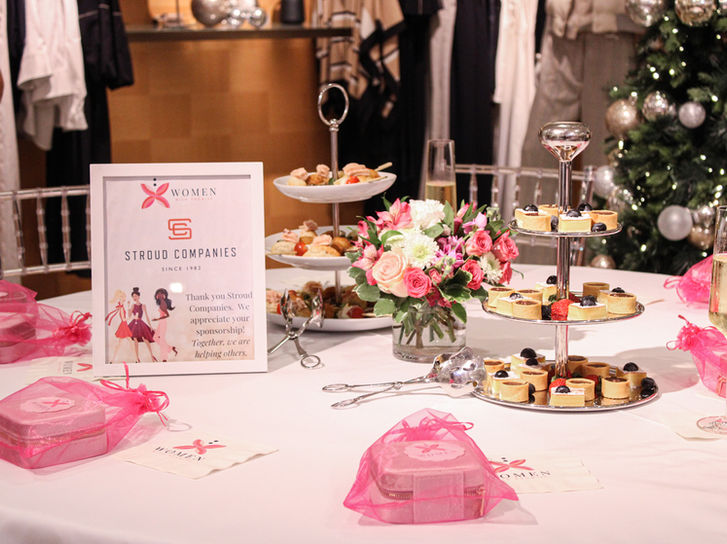Cocktails & Couture at Neiman Marcus - table sponor, Women With Promise