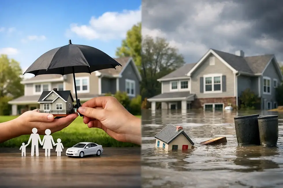 Home Insurance vs Flood Insurance: Key Differences